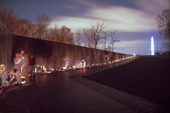 Vietnam Veteran's Memorial in Washington, DC.
